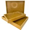 Moka Home Set 3 Bandejas De Bambu | Bandejas