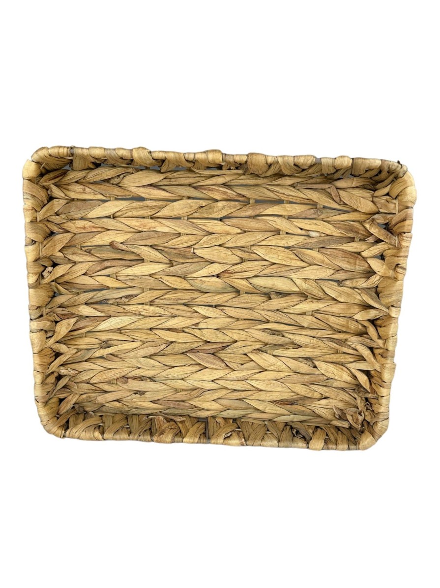 Moka Home Bandeja Palma Decorativa Rectangular G 36X28X6Cm | Bandejas