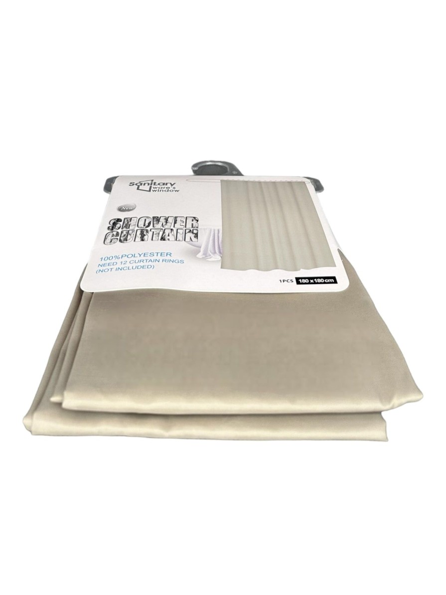 Moka Home Cortina Polyester 180X180 | Beige