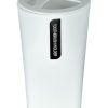 Moka Home Porta Cepillo Satinado | Blanco